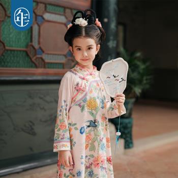 年衣改良旗袍夏季表演服甜美童裝