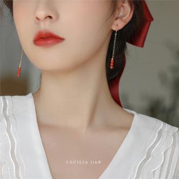 賽賽莉安小南紅14K仙女瘦臉包金