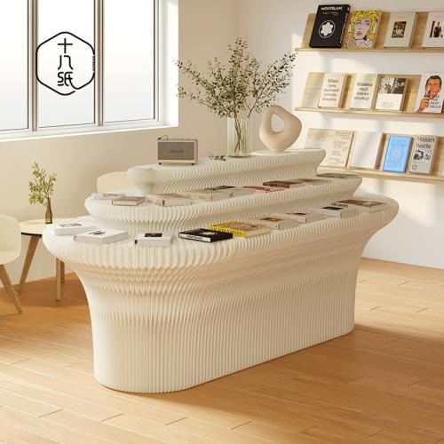 Eighteen paper decorated display sta十八紙折疊裝飾展示陳列架