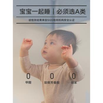 美朵嘉2025新款簡約兒童防摔蚊帳A類母嬰三開門臥室家用支架高階