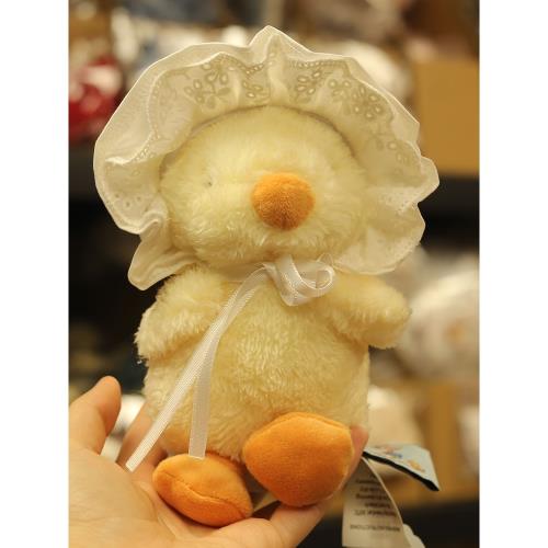 小黃雞公仔毛絨玩具送女友閨蜜畢業生日禮物兒童可愛迷你玩偶娃娃