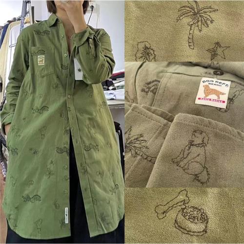 DOG DEPT！黃金獵犬金毛犬刺繡親子親膚襯衣情侶款寵物大狗衣服