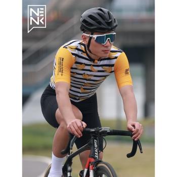 NENK夏季短袖騎行服男公路車上衣速乾透氣山地車自行車服裝單車服