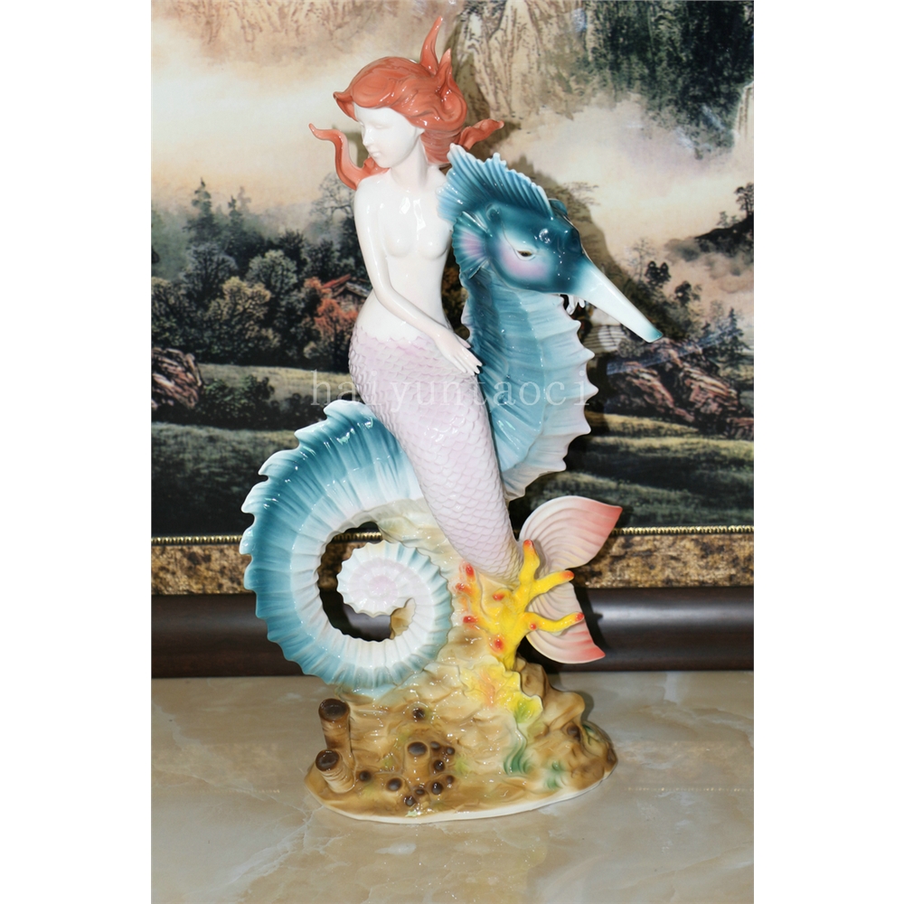 家飾品陶磁器招財魚置物 家飾品陶磁器招財魚置物 【公式通販】