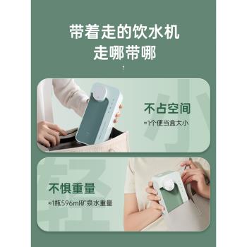 集米迷你旅行礦泉水加熱器便攜