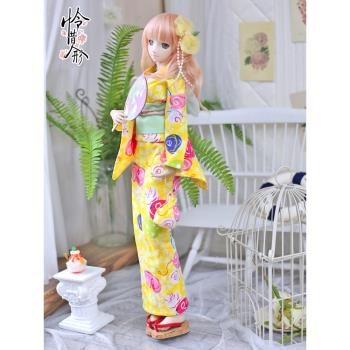 3分BJD娃衣憐惜人形浴衣金魚櫻花紫陽花煙火大會SDDD和服