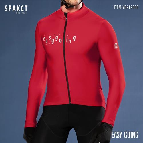 SPAKCT秋冬新款騎行服男自行車長袖春秋抓絨女衣服山地車隊服逍遙