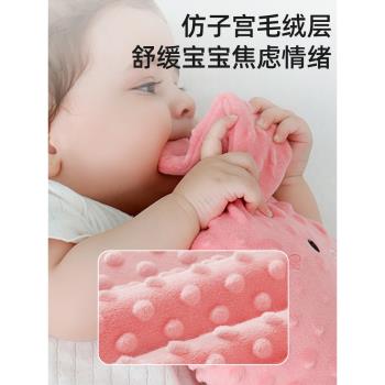 貝肽斯嬰兒安撫側睡靠背玩偶枕頭