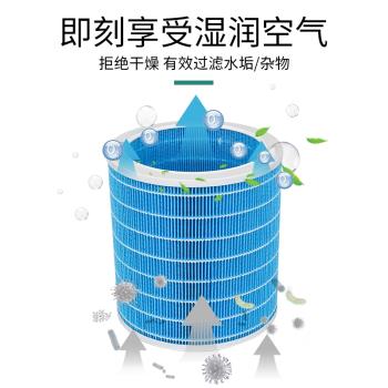適配airx加濕器空氣凈化器濾芯50度HF401/H400/A9H/H9蒸發芯濾網
