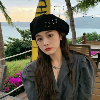 網紅西本設計女冬季ins貝雷帽