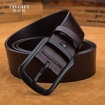 3.8CM TSVGITT男士商務真皮皮帶