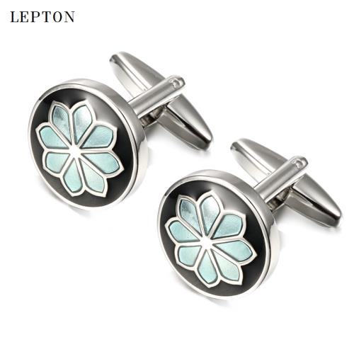 高檔法式襯衫袖扣花法式袖扣女襯衫外貿cufflinks商務男士禮物