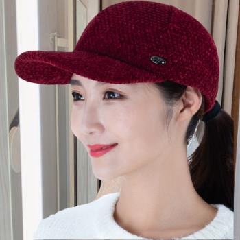 珍格麗加絨加厚保暖冬季百搭女帽