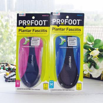 Profoot男女性足底功能鞋墊矯正鞋墊後腳跟墊半碼墊防掉緩解疼