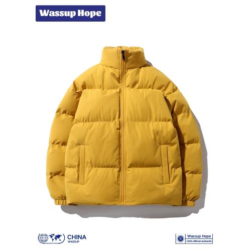 Wassup Hope多巴胺加厚外套立領棉衣秋冬季棉襖寬松晉江棉服情侶