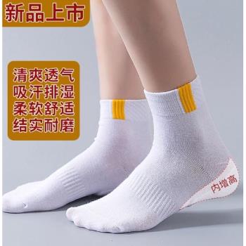 隱形增高矽膠腳後跟護理襪子鞋墊