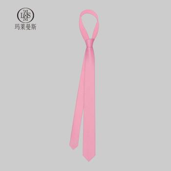 休閑年輕細斜紋小眾設計感領帶