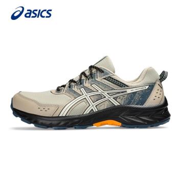 Asics亞瑟士男鞋跑鞋冬季Venture 9官方旗艦越野跑步鞋透氣運動鞋