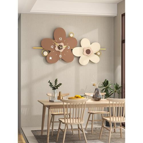 現代簡約鐘表掛鐘客廳2025新款創意家用時尚裝飾掛表網紅時鐘掛墻