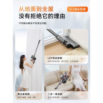 木本小型手持式大功率無線吸塵器