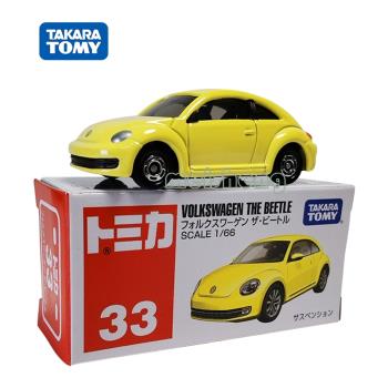 TOMY多美卡模擬合金小汽車模型男孩兒童玩具33號大眾甲殼蟲438786