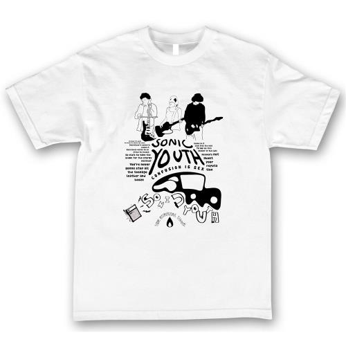 Sonic Youth T恤 Goo Evol Washing Machine Bad Moon Rising 10