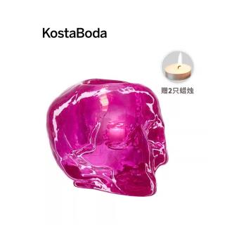 瑞典進口Kosta Boda 生命之光水晶玻璃燭臺 餐桌創意個性燭臺擺件