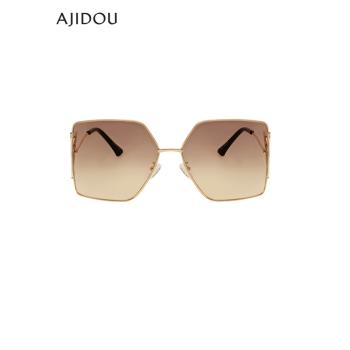 墨鏡AJIDOU時尚方形顯臉瘦太陽鏡