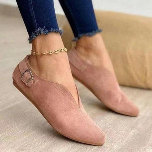 2021 women flat shoes laides single shoes plus size 43女單鞋