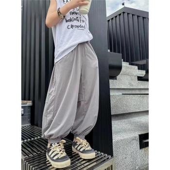 波拉韓國夏季防蚊褲薄款運動童裝