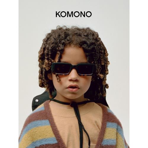 比利時komono沙灘護眼豹紋墨鏡