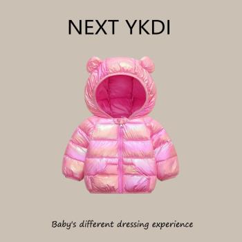英國NEXT秋冬款嬰兒羽絨棉服外套男女童寶中小童輕薄休閑棉衣大衣