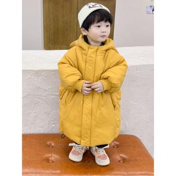 中長款韓版洋氣加厚兒童羽絨服