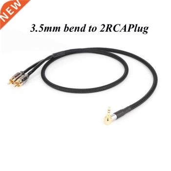 HiFi cable audio RCA cable Audio signal wire plug 3.5mm aux