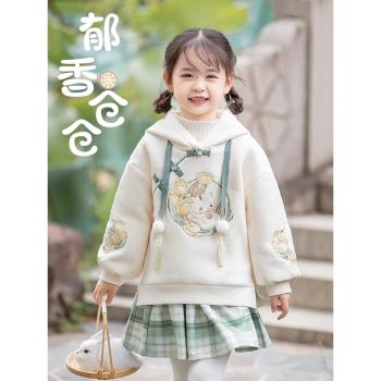 冬季中國風衛衣兒童古裝寶寶漢服