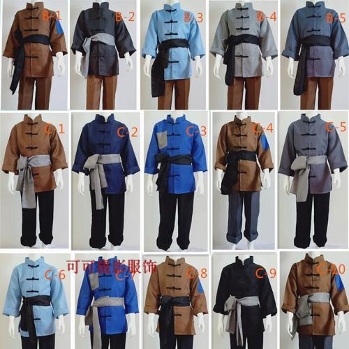 兒童成人古裝男女舊社會老百姓勞動農民補丁衣服民國難民演出服裝