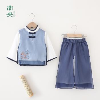 春秋國學兒童高階古風演出漢服
