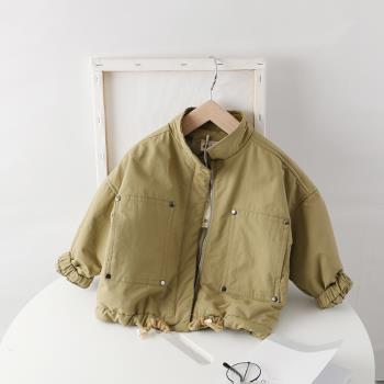 兒童棉大衣派克服加厚洋氣外套