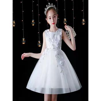 女童禮服洋氣表演婚紗網紅公主裙