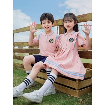 六一合唱演出夏季英倫風畢業禮服