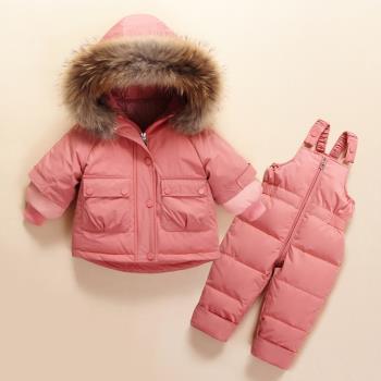 新品套裝寶寶反季特價兒童羽絨服