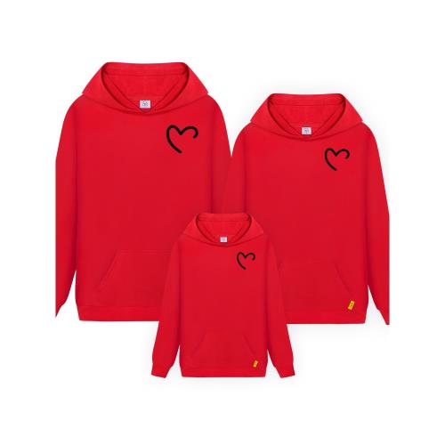 炸街親子裝春秋衛衣網紅一家三口四口家庭裝高端母女母子衛衣洋氣