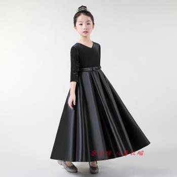 六一音樂會演奏晚禮服兒童鋼琴