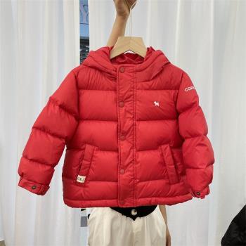 韓貨冬季寶寶洋氣加厚兒童羽絨服