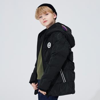 巴拉bala冬季加厚兒童羽絨棉服