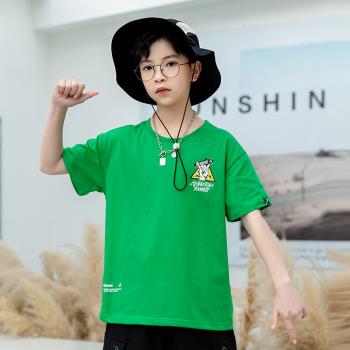 巴拉bala純棉打底衫夏裝男童短袖