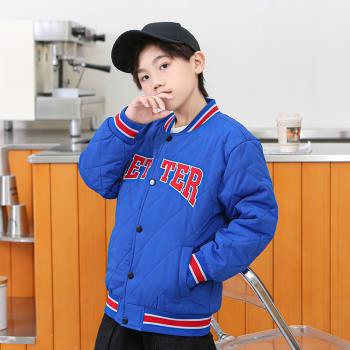 巴拉bala兒童加厚冬季羽絨棉服