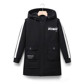 巴拉bala秋冬季加厚男孩羽絨棉服