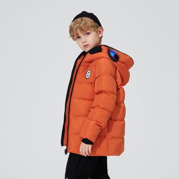 巴拉bala大童加厚冬季羽絨棉服