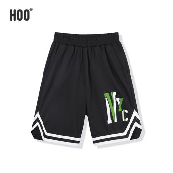 hoo男童短褲夏季外穿2023新款中大童運動褲五分褲男孩中褲青少年